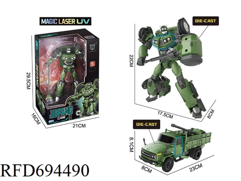 LIBERATION TRUCK STEEL REFINING SOLDIER (ALLOY VERSION)