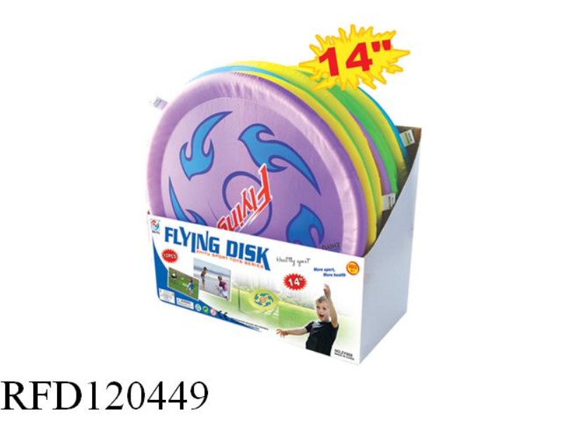 14-INCH CLOTH FRISBEE (12PCS)