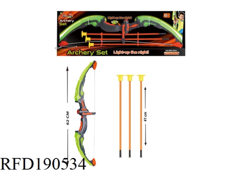 BOW AND ARROW WITH NIGHT LIGHT (BOY)