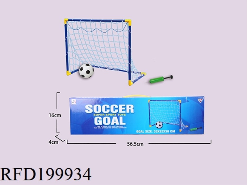 FOOTBALL GOAL WITH SYRINGE