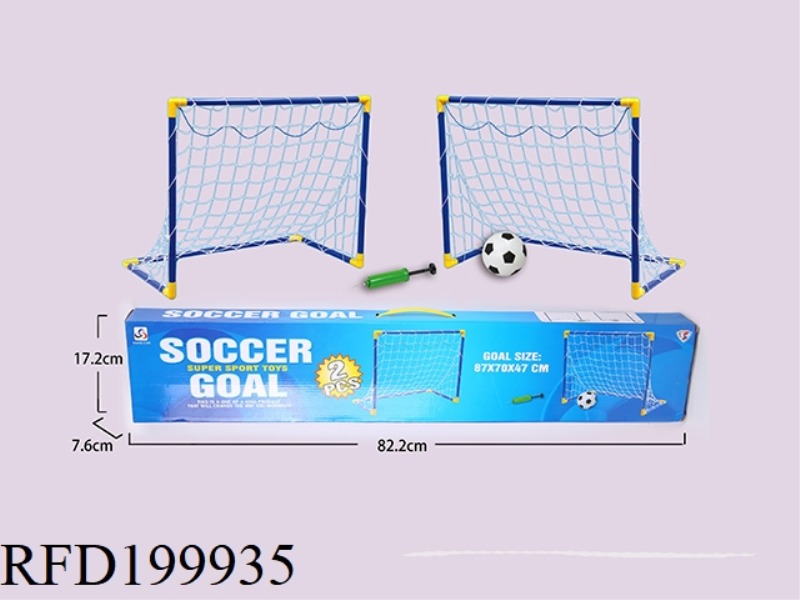 FOOTBALL GOAL WITH SYRINGE