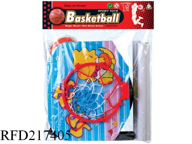 VERTICAL TYPE BASKETBALL BOARD SET