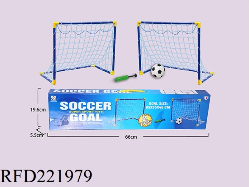FOOTBALL GOAL WITH SYRINGE