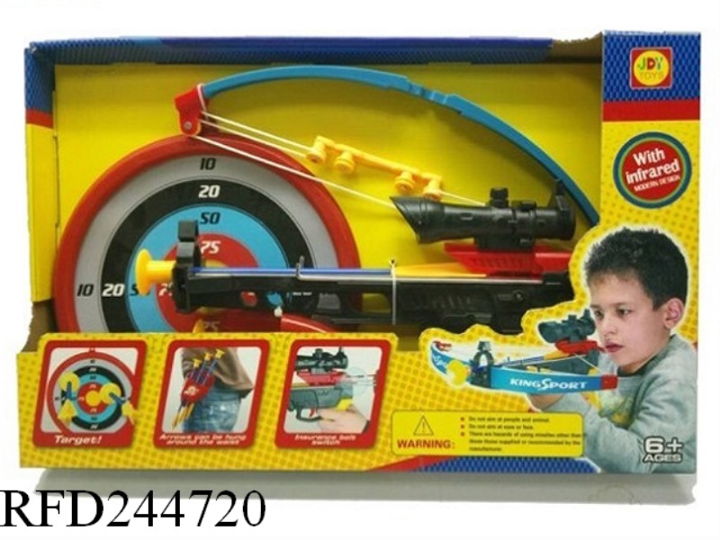 MINI BOW AND CROSSBOW(WITH INFRARED RAY)