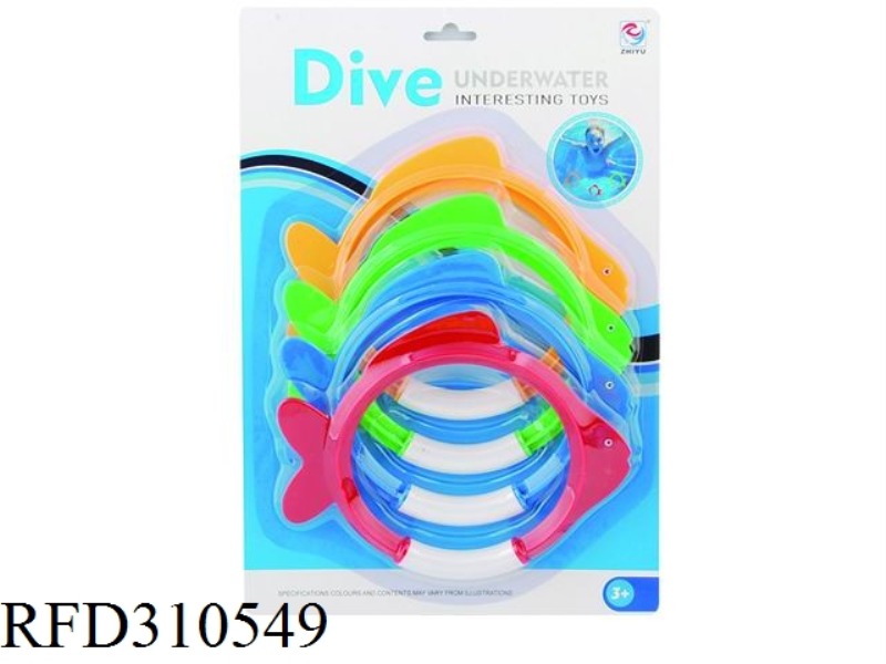 DIVING FISH RING