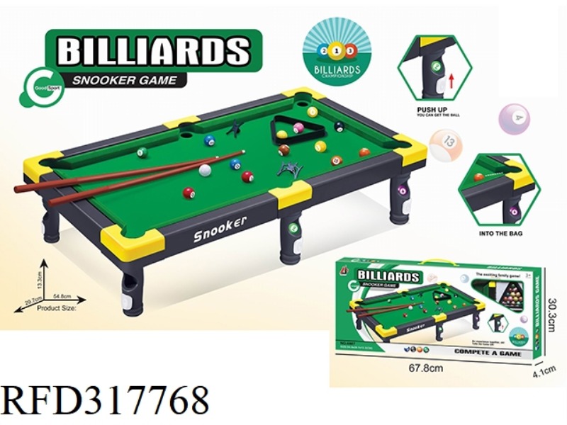 FLOCKING BILLIARDS SET