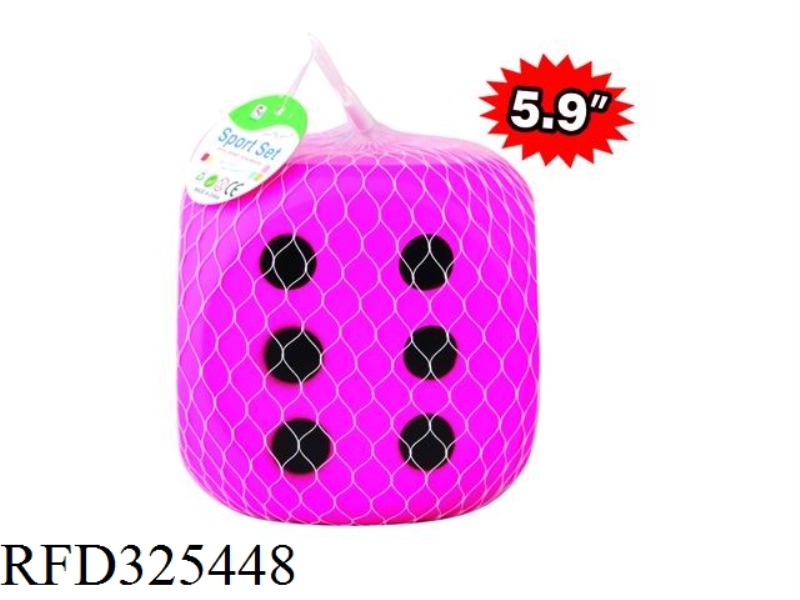 PU DICE 5.9 INCHES (1PCS)