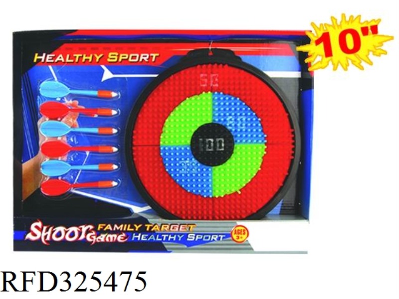 DART AT A TARGET OF 25.4 CM