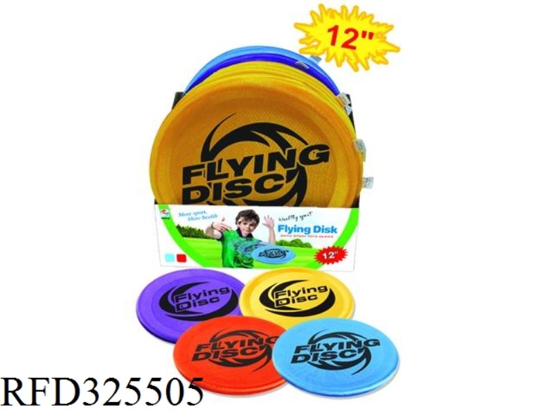 12 INCH CLOTH FRISBEE (12PCS)