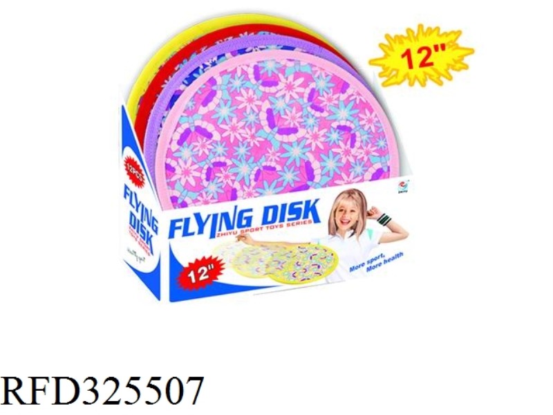 12 INCH CLOTH FRISBEE (12PCS)