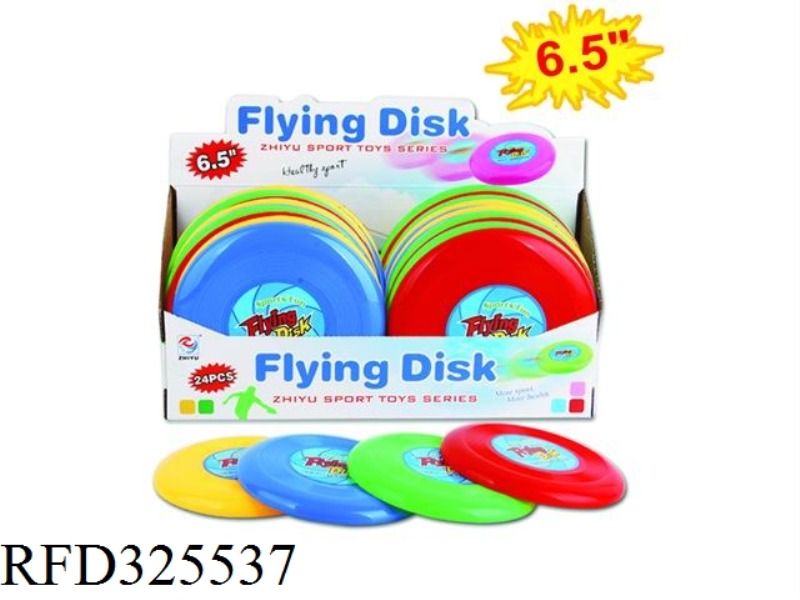 6.5 INCH FRISBEE (24PCS)