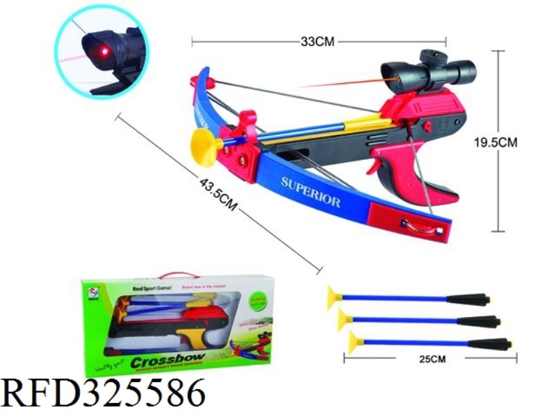 CROSSBOW HAS INFRARED LIGHT