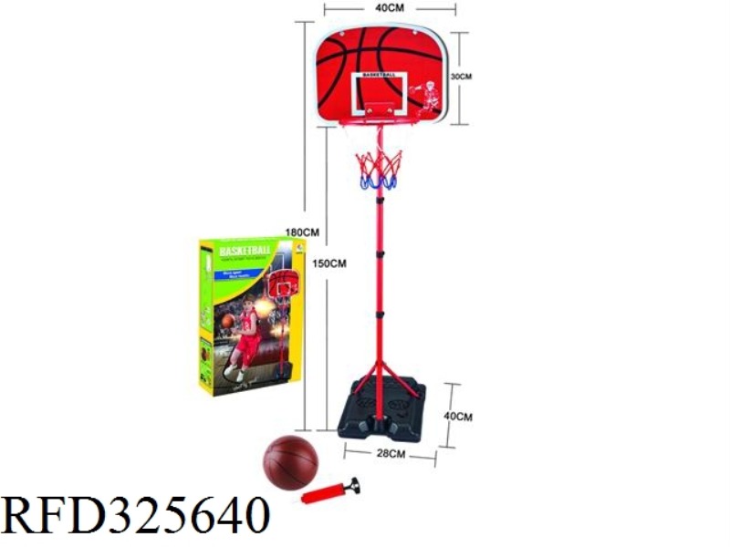 (1.8 M) FOUR IRON HOOP BLUE RACK