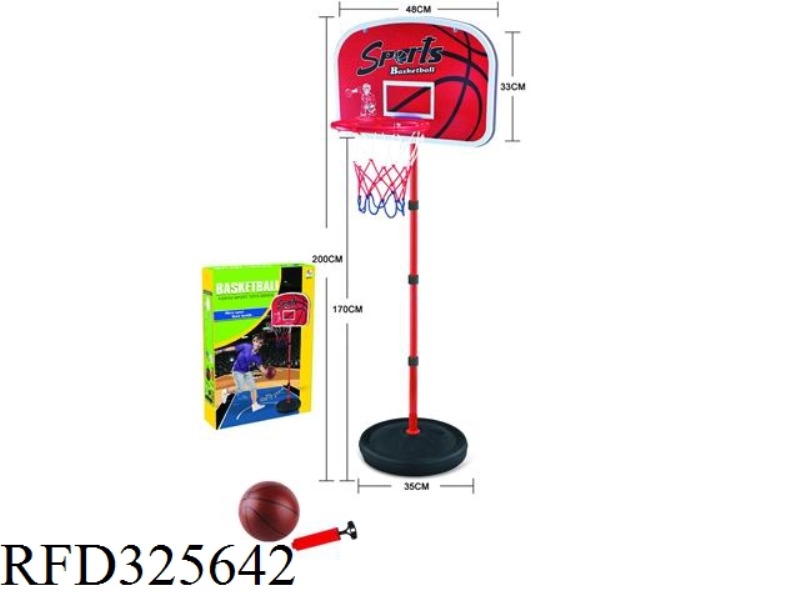 (2 M) FOUR IRON HOOP BLUE RACK