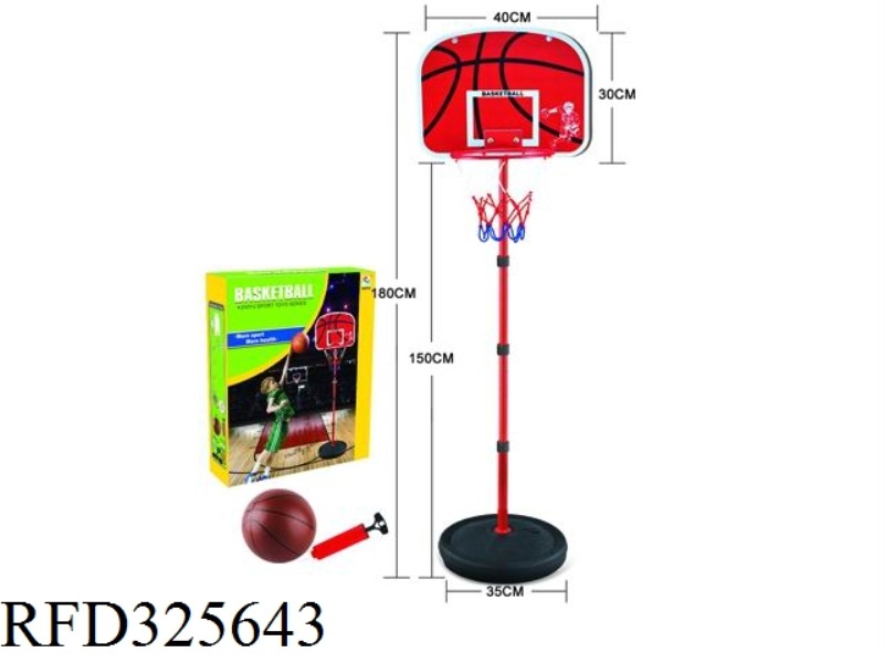 (1.8 M) FOUR IRON HOOP BLUE RACK