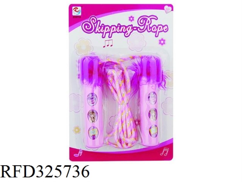 MUSIC SKIPPING ROPE (INCLUDING BATTERY)