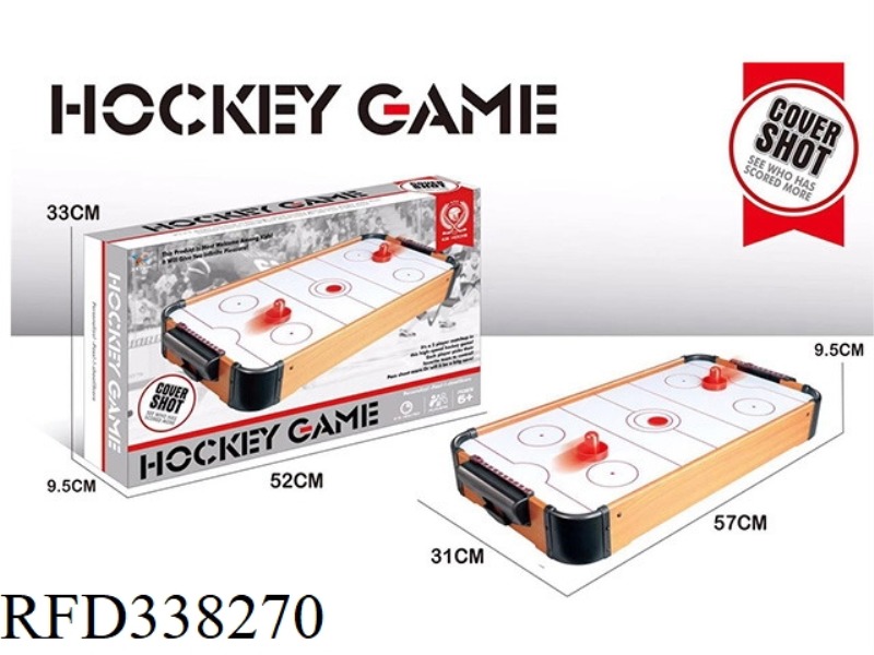 WOODEN ICE HOCKEY TABLE
