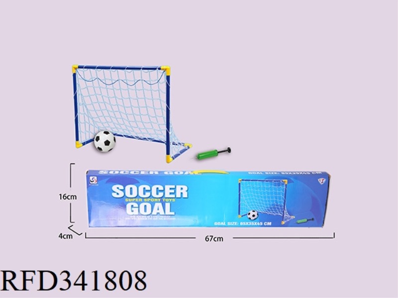 FOOTBALL GOAL WITH SYRINGE