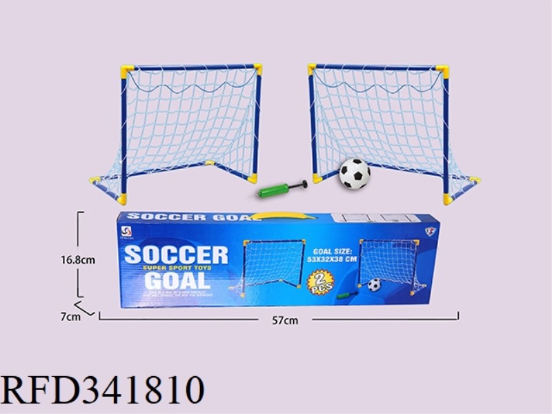 FOOTBALL GOAL WITH SYRINGE