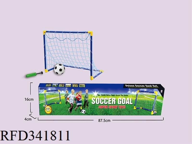 FOOTBALL GOAL WITH SYRINGE