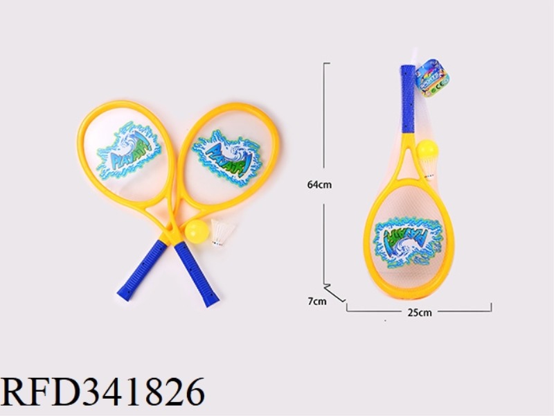 RACKET (BLUE/YELLOW MIXED