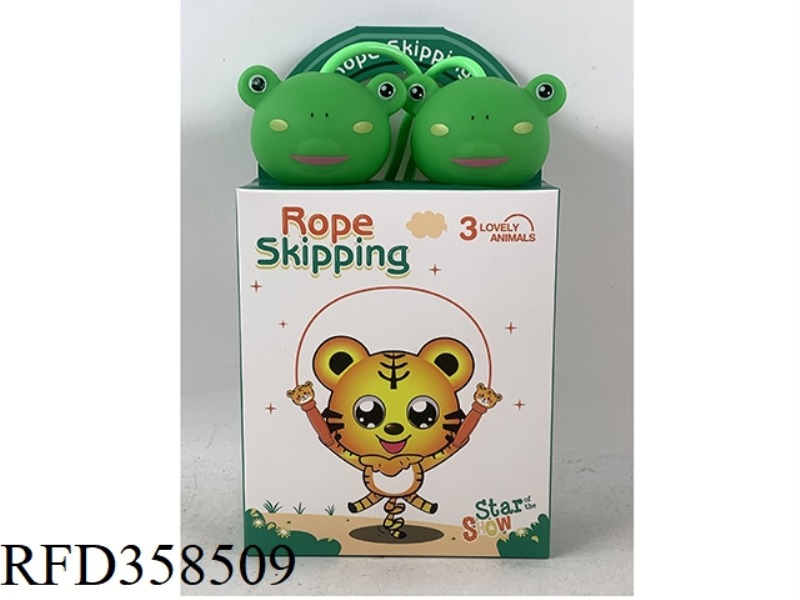 FROG SKIPPING ROPE (ADJUSTABLE LENGTH)