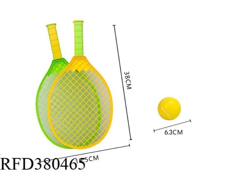 PLASTIC RACKET WITH PU BALL