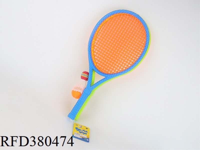 48CM TENNIS RACKET WITH BALL AND BADMINTON