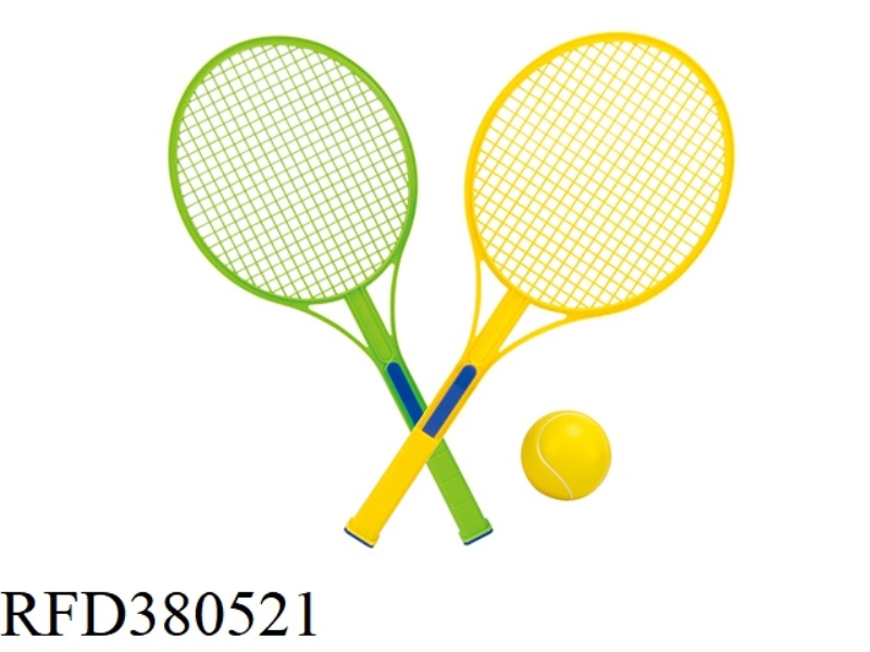 49CM PLASTIC TENNIS RACKET WITH PU BALL