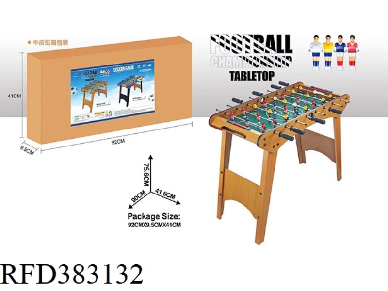 WOODEN FOOTBALL TABLE (LONG FOOT)