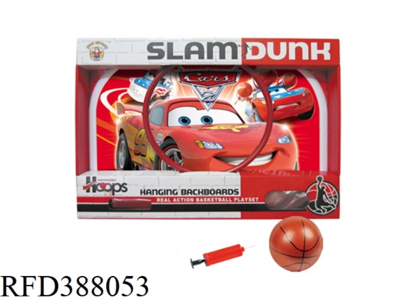 46*32CM SUSPENSION TYPE CAR GENERAL MOBILIZATION IRON FRAME BASKETBALL BOARD