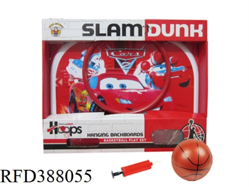 38*29CM SUSPENSION TYPE CAR GENERAL MOBILIZATION IRON FRAME BASKETBALL BOARD