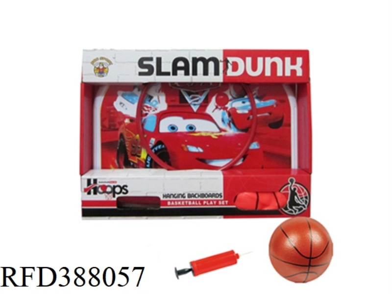 34*25CM SUSPENSION TYPE CAR GENERAL MOBILIZATION IRON FRAME BASKETBALL BOARD