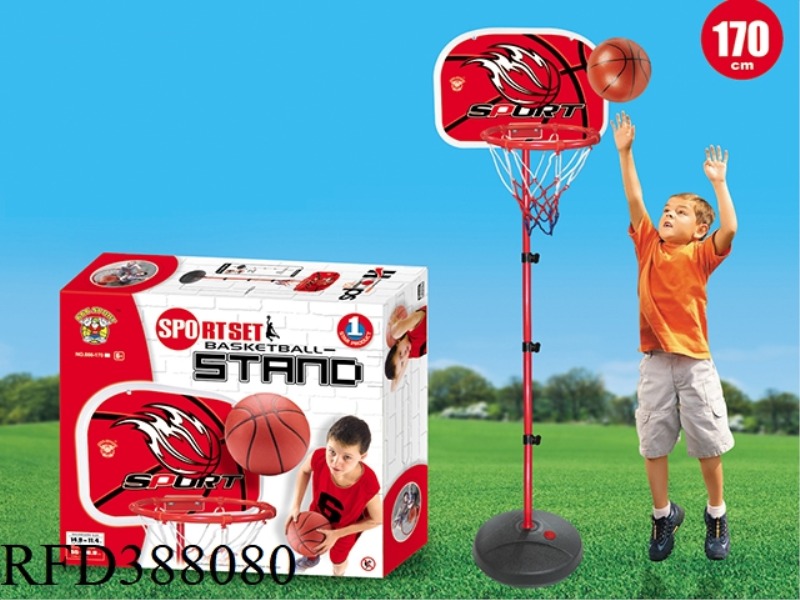 1 METER 7 VERTICAL IRON FRAME IRON BASKETBALL STAND