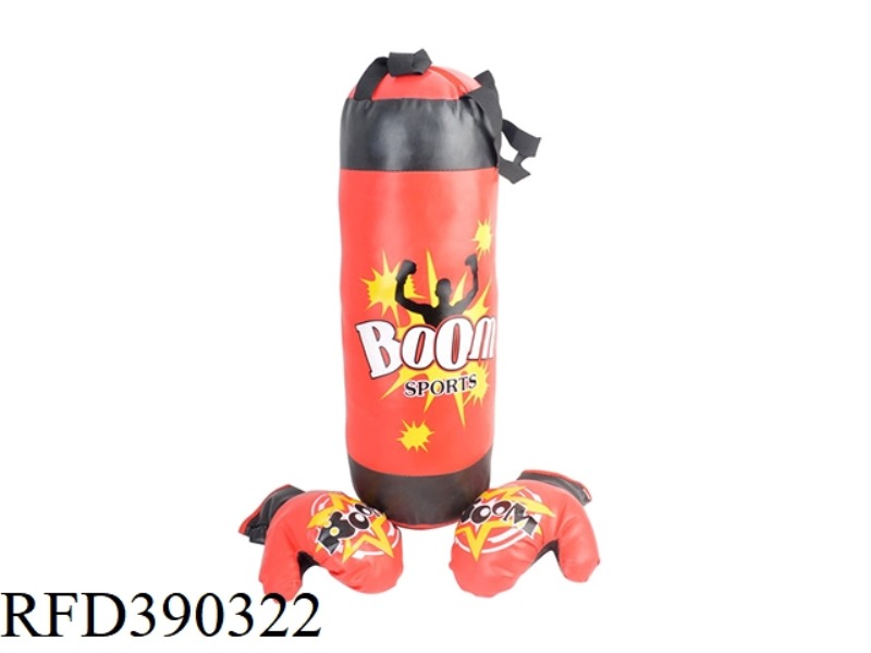 BOOM WORD SANDBAG + GLOVES