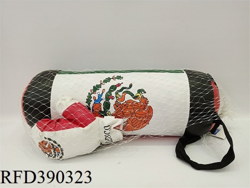 MEXICAN FLAG, SANDBAGS + GLOVES