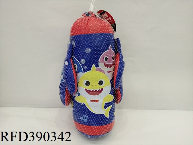 SMALL PUNCHING BAG WITH SMALL BOXING SET