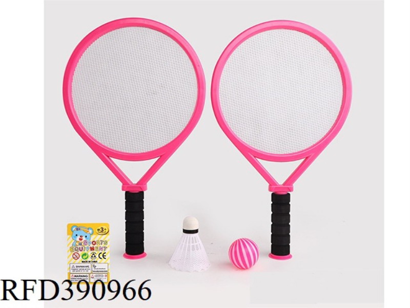 EVA HANDLE MESH RACKET ORANGE NET