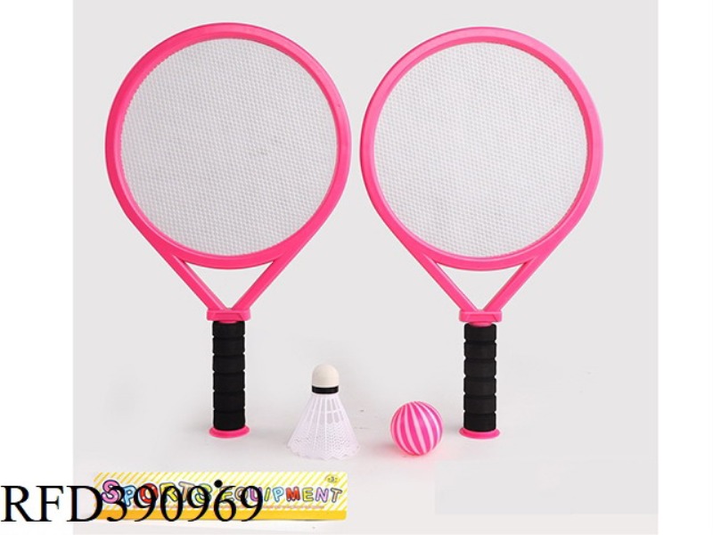 EVA HANDLE MESH RACKET ORANGE NET
