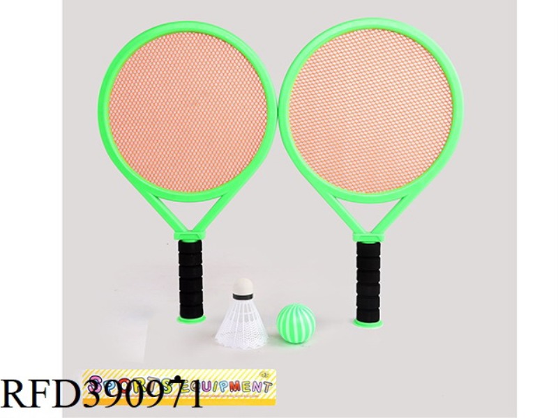 EVA HANDLE MESH RACKET ORANGE NET