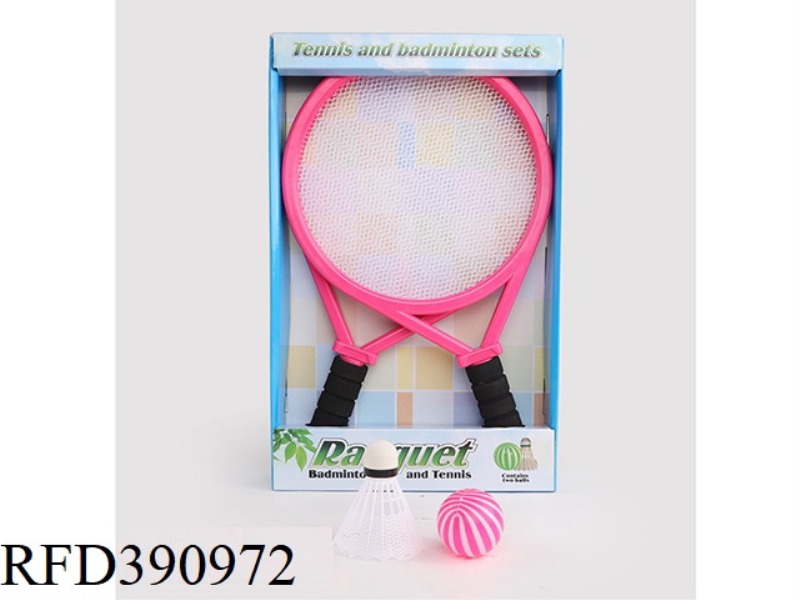 EVA HANDLE MESH RACKET ORANGE NET