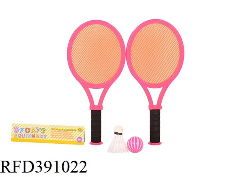 EVA HANDLE ORANGE MESH RACKET