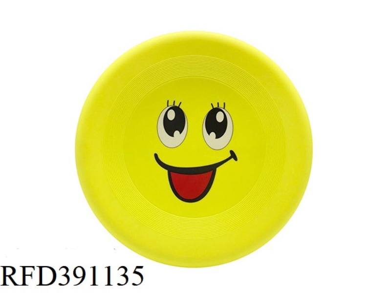 REAL COLOR SMILEY FRISBEE