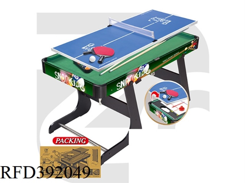 (THREE IN ONE) FOLDING BILLIARD TABLE