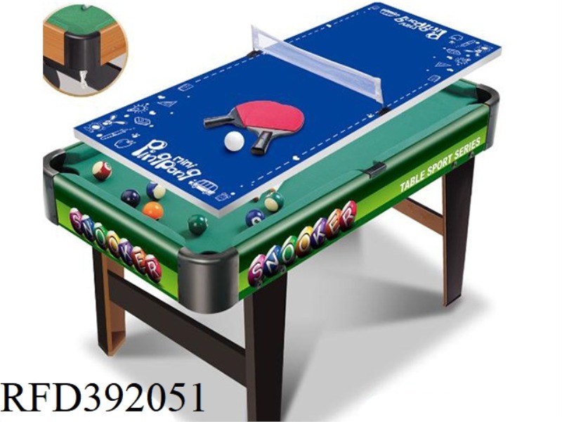 (THREE IN ONE) BILLIARD TABLE