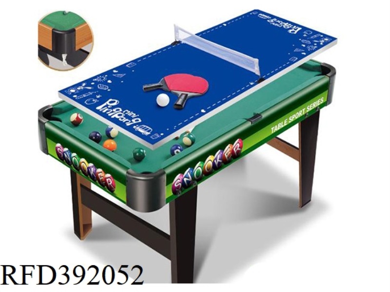 (THREE IN ONE) BILLIARD TABLE