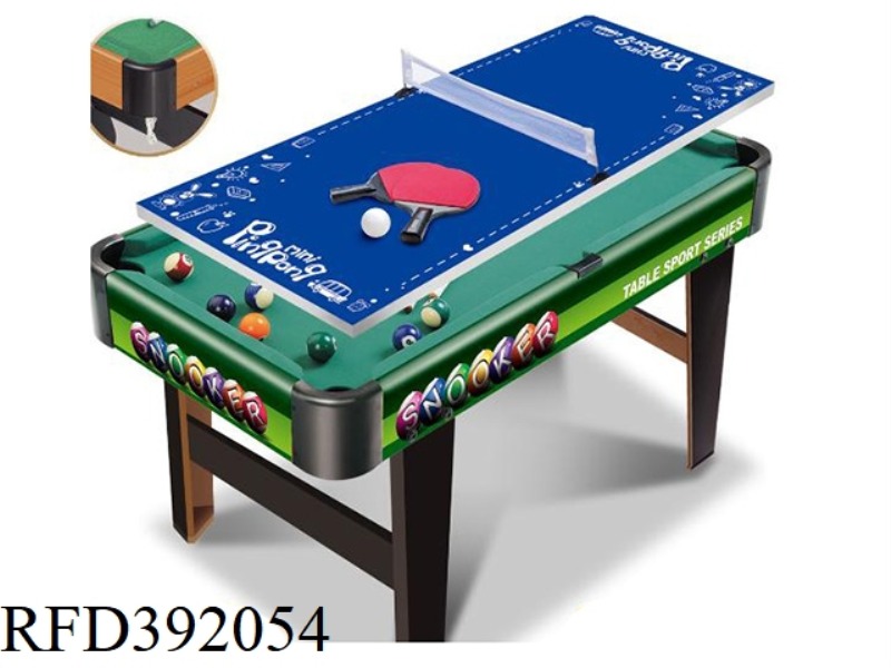 (THREE IN ONE) BILLIARD TABLE