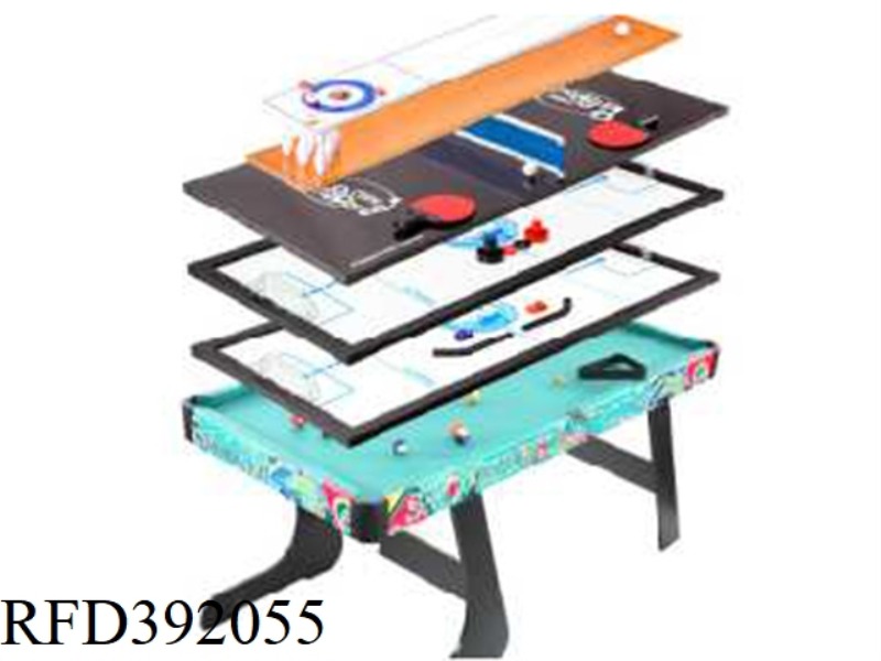 FOLDING (SEVEN IN ONE) BILLIARD TABLE