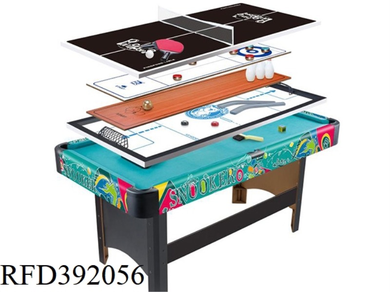 (SEVEN IN ONE) BILLIARD TABLE