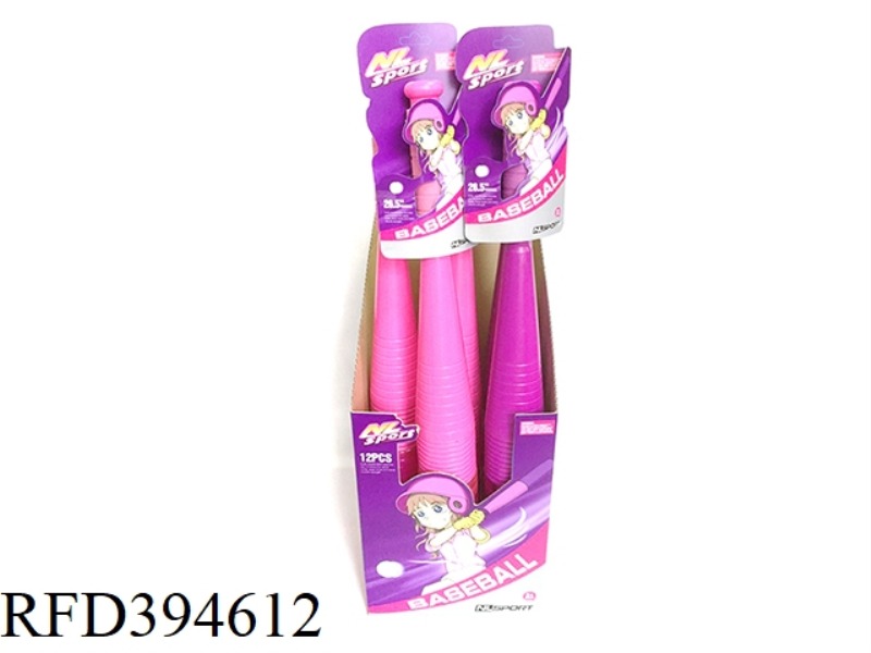12PCS 60CM BASEBALL ROD [ENGLISH PACKAGING]
